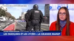 Louise Montangon: "LFI is using high school students as political shields"