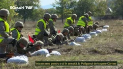 Întoarcerea pentru o zi în armată, la Poligonul de tragere Gârleni