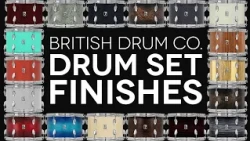 British Drum Co. Drum Set Finishes