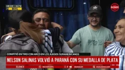 Nelson Salinas volvió a Paraná con la medalla de plata obtenida en Tiro con Arco