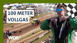 1500 PS, 100 Meter, 1 Sieger: Tractor Pulling am Niederrhein | LandSchafft | WDR