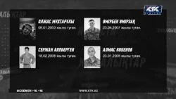 Теңізге кетіп мерт болған сарбаздардың басым бөлігі Маңғыстау облысынан, төртеуі — БҚО тумалары