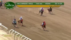 Hipódromo Monterrico - 1ra Carrera 03 Octubre 26