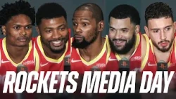 The Houston Rockets 2026-27 Media Day Press Conference
