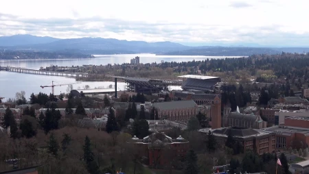 Seattle Skyline from UW Tower