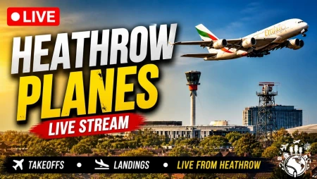 Heathrow Airport Plane Spotting