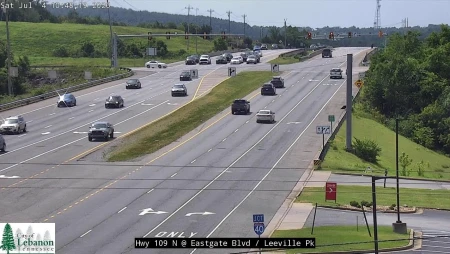 Highway 109 North at Eastgate Boulevard and Leeville Pike