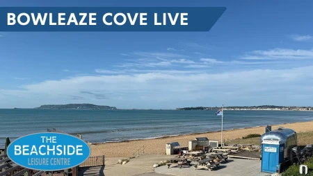 Bowleaze Cove Beach Live from Weymouth