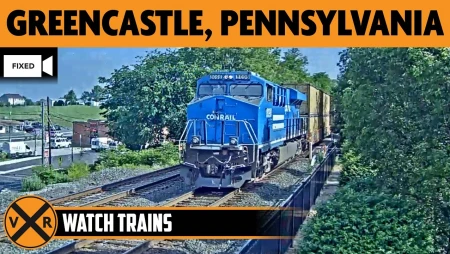 Greencastle - High Line Train Station - East View