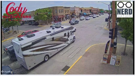 Cody Wyoming Main Street Live at Irma Hotel