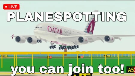 PTFS Roblox Plane Spotting