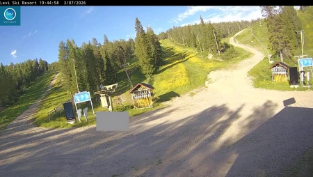Levi Ski Resort - West Slopes - Lifts 13 & 14