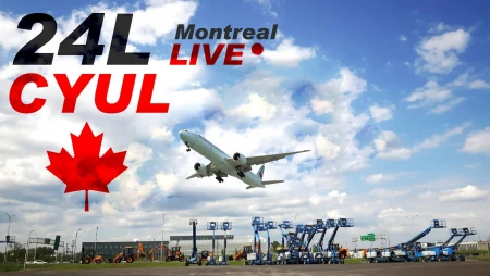 Montreal Trudeau Airport - Runway 24L