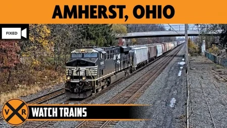 Amherst - Ohio - Nordson Depot Train Cam