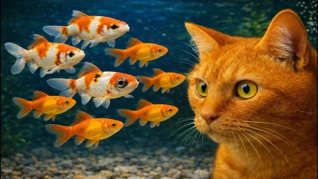 Aquarium for Cats to Watch